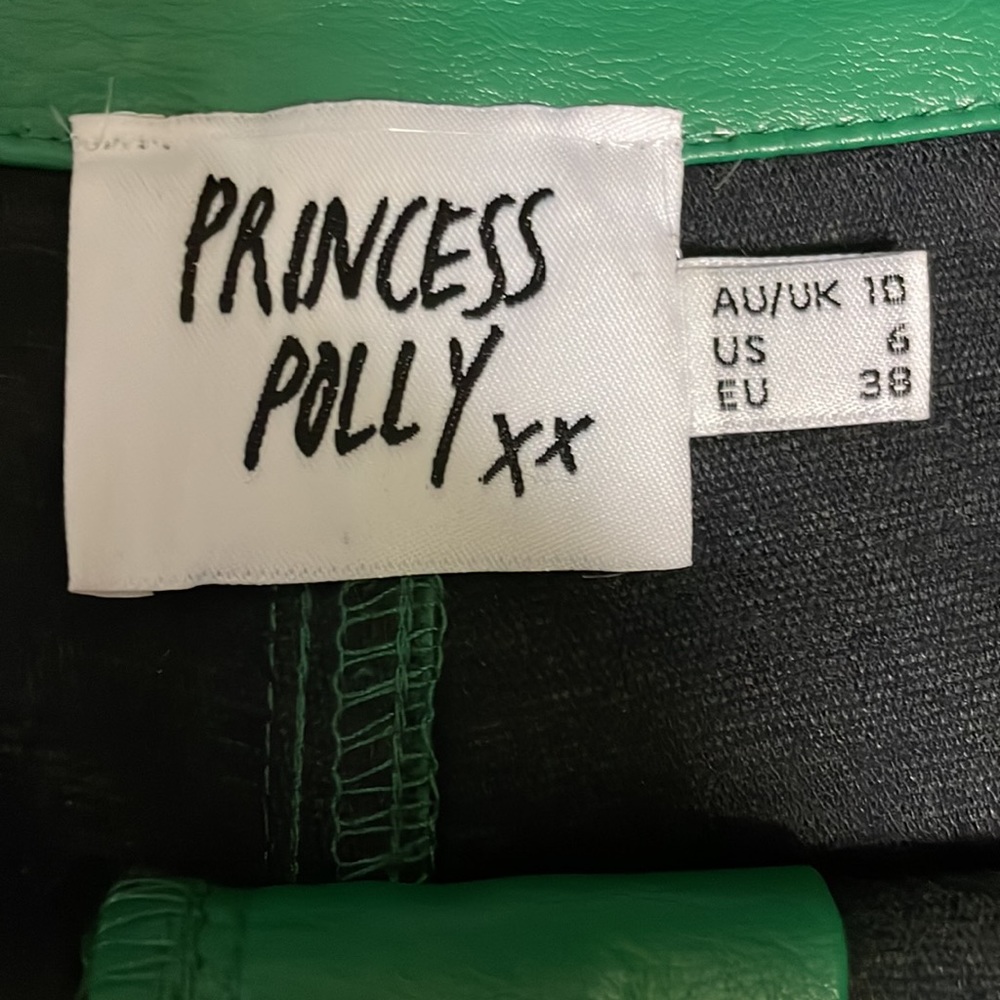 New princess Polly vegan leather pants - Picture 2 of 8